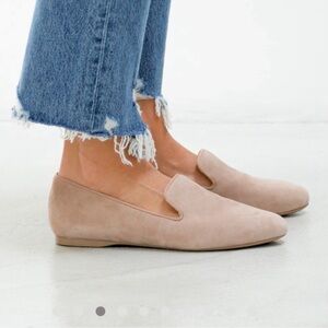 Birdies Tan Suede Loafers